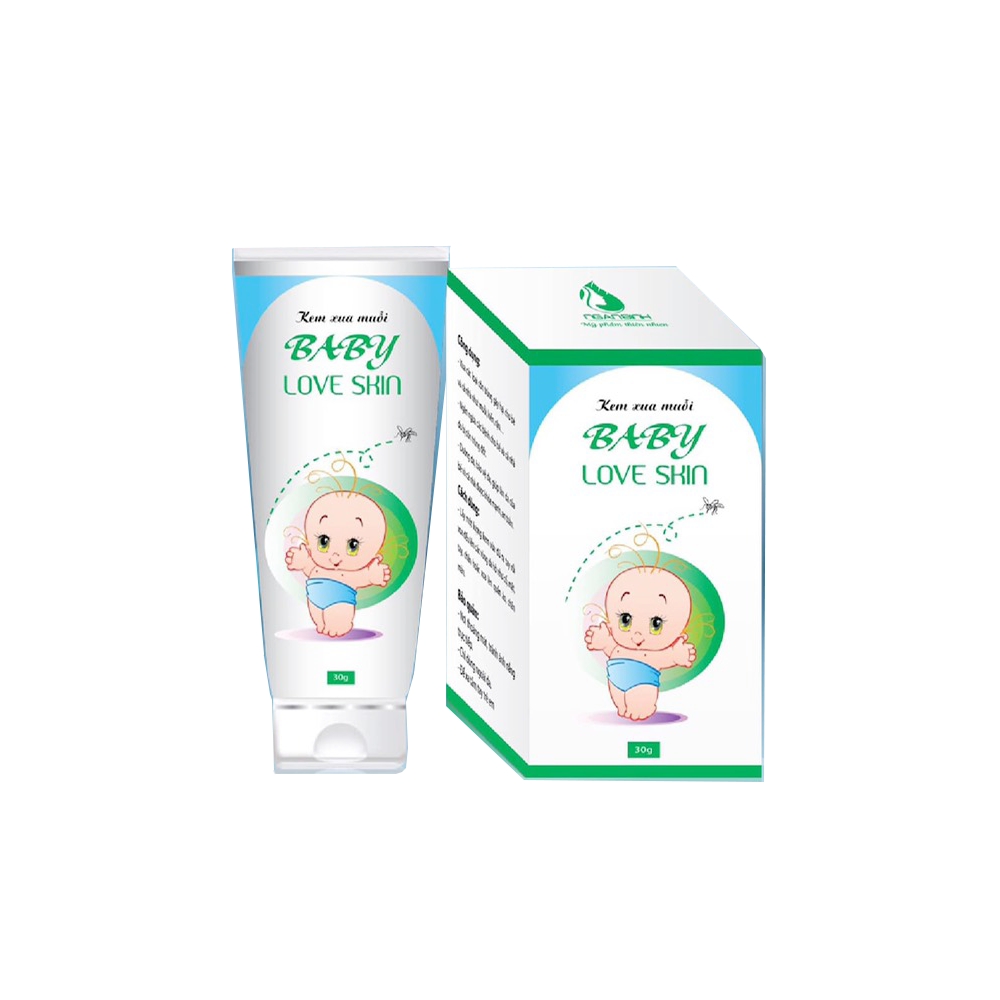 Kem Xua Muỗi Cho Trẻ Baby Love Skin Ngân Bình Tuýp 30Gr